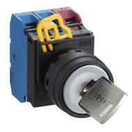 yw1k-2ae10 Idec IP65 Key Switch, SPST 2-Way