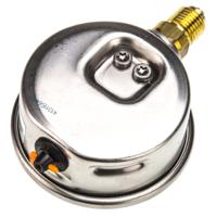 7075741 WIKA G 1/4 Analogue Pressure Gauge 16bar Bottom Entry 63mm Outside Diameter