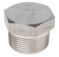 826-7034 RS PRO Stainless Steel Pipe Fitting, Straight Hexagon Hexagon Plug, Male R 1-1/4in