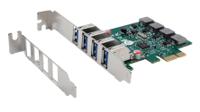 ex-11044 Exsys 4 Port PCIe USB Serial Card