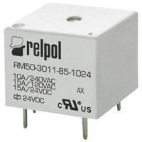 rm50-3011-85-1012 Relpol PCB Mount Power Relay, 12V dc Coil, 15A Switching Current, SPDT