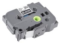 tze-345 Brother White on Black Label Printer Tape, 8 m Length, 18 mm Width
