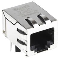 si-60002-f Bel-Stewart MagJack Series Female RJ45 Connector, Through Hole, STP Shield Straight 8P4C -Way