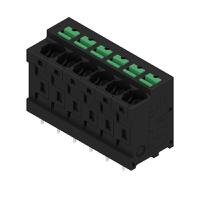 2913750000 Weidmüller OMNIMATE4.0 Series PCB Terminal, 6-Contact, 5mm Pitch, PCB Mount, 1-Row, Snap In Termination