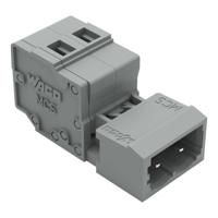 231-602-1 WAGO, 5mm Pitch, 231, 2 Way, Pluggable Terminal Block, Feed Through Plug, Cable Mount, Cage Clamp Termination,