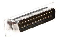 mhdm25sp MH Connectors MHDM 25 Way Cable Mount D-sub Connector Plug, 2.77mm Pitch