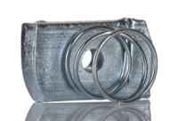 264-6493 RS PRO Channel Nut, 6mm, Nut Base Dimensions 6X19mm, Bright Zinc Plated, 2.87kg