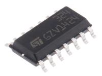 lm324dt LM324DT STMicroelectronics, Operational Amplifier, 1.3 MHz, 14-Pin 30 V SOIC