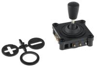 1v1-5f-11-87 APEM 2-Axis Joystick Switch Conical, Momentary, IP65 250V ac