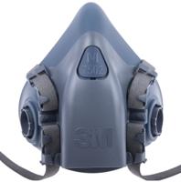 7523m 3M 7500 Series Half-Type Reusable Half-Mask Kit, Size Medium, Hypoallergenic