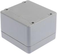 p-080806-enclosure Fibox Euronord II Series Grey Polyester Enclosure, IP66, IP67, Grey Lid, 80 x 75 x 55mm