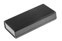 1593ybk Hammond 1593 Black ABS Enclosure, 140 x 66 x 28mm