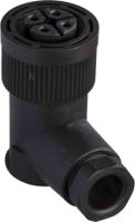 xzcc18fcp40b Telemecanique Sensors Circular Connector, 4 Contacts, Cable, M18 Connector, Socket, Female, IP67, XZCC Series