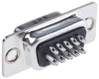 09561004715050 HARTING 15 Way Cable Mount D-sub Connector Socket, 2.29mm Pitch