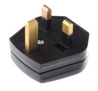 269-8738 RS PRO UK Mains Plug, 13A Black, Cable Mount Thermoplastic, 250 V