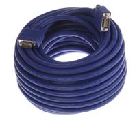 104-241-215 Van Damme Male VGA to Male VGA Cable, 15m Blue