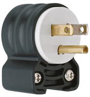 ps5266ssan PASS & SEYMOUR USA Mains Plug, 15A Black, White, Cable Mount Screw, 125 V