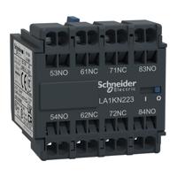 la1kn403 Schneider Electric Auxiliary Contact, 4 Contact, 4NO, Front Mount LA1K