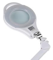 808-7042 RS PRO LED Magnifying Lamp with Table Clamp Mount, 3 dpt, 5 dpt, 125mm Lens Dia., 125mm Lens
