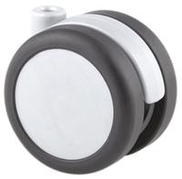 5920uji075l51-10-dom20-alu Tente Swivel Castor Wheel, 50kg Capacity, 75mm Wheel