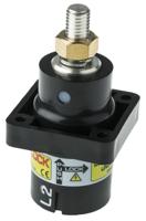 nps-2-bk-t4 ITT Cannon, Veam Powerlock Black Panel Mount Industrial Power Plug, Rated At 400A, 1.0 kV