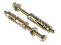 908-6892 RS PRO Carbon Steel Shield Anchor Loose Bolt M6 x 45mm, 12mm Fixing Hole