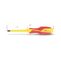 1279mq-pz0 BETA Pozidriv, Supadriv  Screwdriver, PZ0 Tip, 60 mm Blade, VDE/1000V, 160 mm Overall