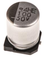 emve500ara101mha0g CHEMI-CON 100μF Aluminium Electrolytic Capacitor 50V dc, Surface Mount - EMVE500ARA101MHA0G