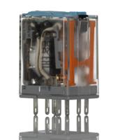 c9-r21n Releco Plug In Latching Power Relay, 24V dc Coil, 5A Switching Current, DPDT