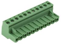 1757103 Phoenix Contact, 5.08mm Pitch, MSTB 2.5/11-ST-5.08, 11 Way, Pluggable Terminal Block, Plug, Cable Mount, Screw