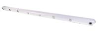 231-8154 RS PRO 40, 56, 66, 80W LED Batten Light, 100 → 240 V Batten Emergency, 1 Lamp, Anti-corrosive, 1800mm Long, IP65