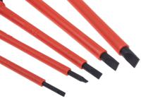 253-015 RS PRO Phillips; Pozidriv; Slotted Insulated Screwdriver Set, 10-Piece