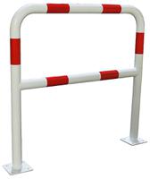 125-2176 RS PRO Red & White Steel Protection Barrier