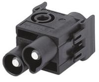 10344100 EPIC Heavy Duty Power Connector Module, 82A, Male, MC Series, 2 Contacts