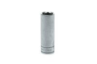 m140612-c Teng Tools 1/4 in Drive 12mm Deep Socket, 6 point, 49.5 mm Overall Length