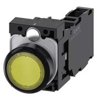 3su1102-0ab30-1fa0 Siemens SIRIUS ACT 3SU11 Series Illuminated Push Button, 22mm Cutout, SPDT