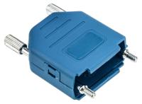 mhdppk9-b-k MH Connectors MHDPPK-SLIM Series Polyamide D Sub Backshell, 9 Way, Strain Relief