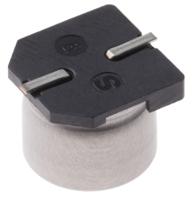 25svpf100m Panasonic 100μF Surface Mount Polymer Capacitor, 25V dc