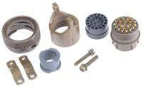 kpt06f16-26p ITT Cannon, KPT, Copper Alloy 26 Way Cable Mount MIL Spec Circular Connector Plug, Pin Contacts,Shell Size 16, Bayonet