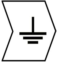 901-10611 HellermannTyton HGDC Slide On Cable Markers, Black on White, Pre-printed "Earth", 2 → 5mm Cable,
