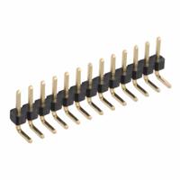 m22-2031005 HARWIN M22 Series Right Angle Through Hole Pin Header, 10 Contact(s), 2 mm Pitch, 1 Row, Unshrouded