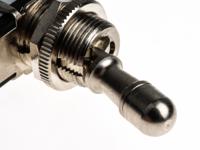 631h2-1v APEM Toggle Switch, Panel Mount, On-Off, SPST, Tab Terminal