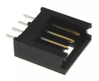 280371-2 TE Connectivity AMPMODU MOD II Series Straight Through Hole PCB Header, 4 Contact(s), 2.54 mm Pitch, 1 Row, Shrouded