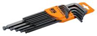 be-9785 Bahco 13 piece L Shape Imperial Hex Key Set, 0.05 in, 1/4 in, 1/8 in, 1/16 in, 3/8 in, 3/16 in, 3/32 in, 5/16 in, 5/32