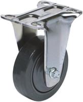 666-7570 RS PRO Fixed Castor Wheel, 75kg Capacity, 100mm Wheel