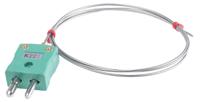 181-7313 RS PRO SYSCAL Type K Mineral Insulated Thermocouple 1m Length, 1.5mm Diameter → +1100°C