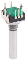 pec11r-4230f-s0024 Bourns 24 Pulse Incremental Mechanical Rotary Encoder with a 6 mm Flat Shaft (Not Indexed), Through Hole