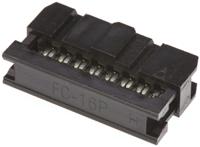 t812116a100ceu Amphenol Communications Solutions 16-Way IDC Connector Socket for Cable Mount, 2-Row
