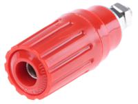 930757101 Hirschmann Test & Measurement 35A, Red Binding Post With Brass Contacts and Nickel Plated