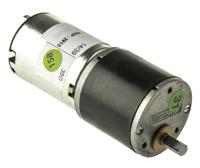 82862203 Crouzet Brushed Geared DC Geared Motor, 3 W, 12 V dc, 50 Ncm, 1.5 rpm, 5mm Shaft Diameter